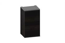 XOOON kast 45 cm - hoog - 2 nivo's - 1-deur Onyx bergkast