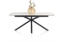 XOOON MONTELLO eetkamertafel 200 x 100 cm - centrale poot - keramiek blad Wit