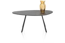 XOOON MONTELLO salontafel 94 x 49 cm. - hoogte 42 cm. - keramiek blad Zwart