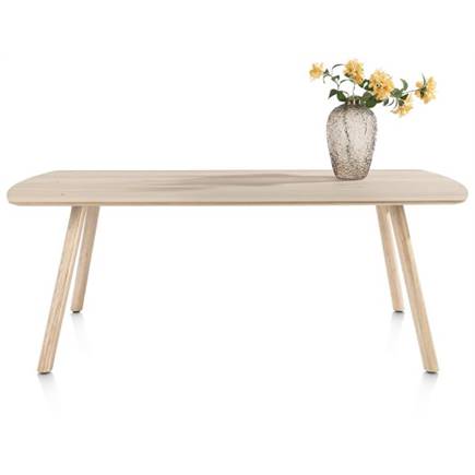XOOON 210 x 100 cm - rechthoek - houten poot
