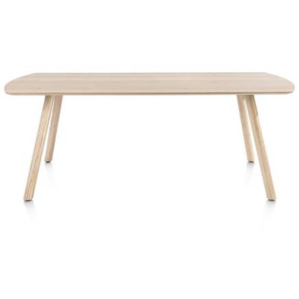 XOOON 210 x 100 cm - rechthoek - houten poot