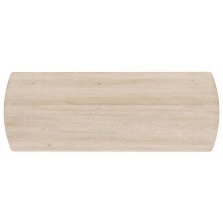 XOOON 240 x 100 cm - rechthoek - houten poot