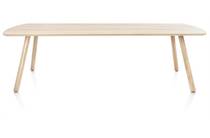 XOOON NIORA eetkamertafel 270 x 100 cm - rechthoek - houten poot