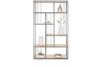 XOOON NIORA bergkast roomdivider 120 cm Metal Graphite