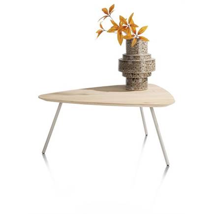 XOOON 85 x 77 cm - eiken fineer Silk Grey