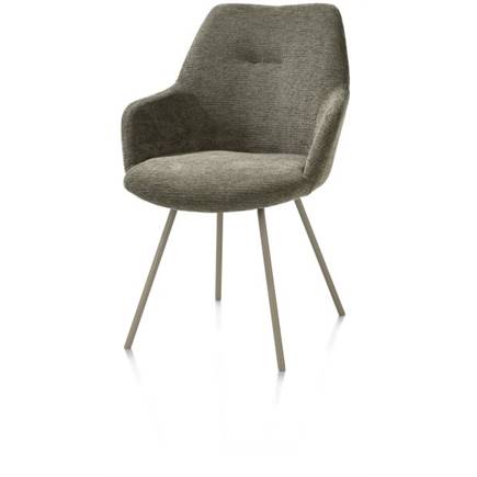 XOOON metalen frame RAL 7034 - grijs-groen - stof Vada mosgroen