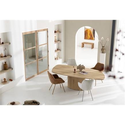 XOOON graphiet frame - stof Vada Mosgroen