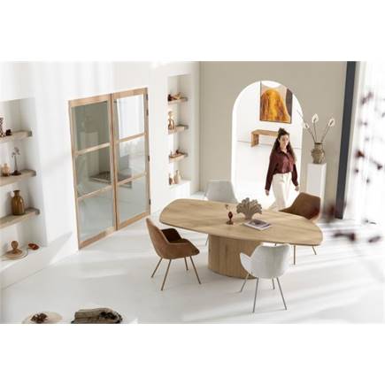 XOOON graphiet frame - stof Vada Mosgroen