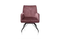 XOOON OONA fauteuil stof Karese Burgundy Red