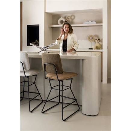 XOOON zwart frame - combi Vito / Nubucco met bies Nubucco