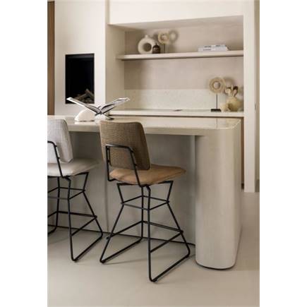 XOOON zwart frame - combi Vito / Nubucco met bies Nubucco