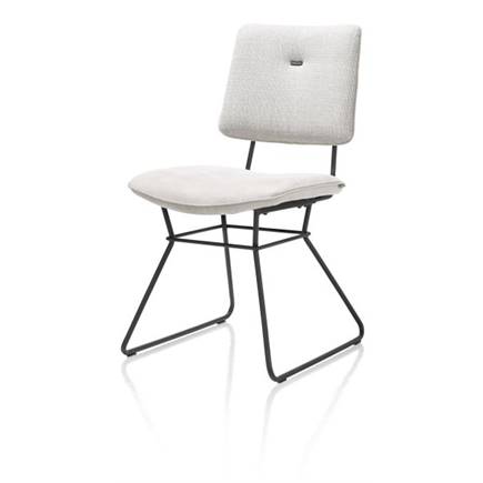 XOOON zwart frame - combi Vito / Nubucco met bies Nubucco