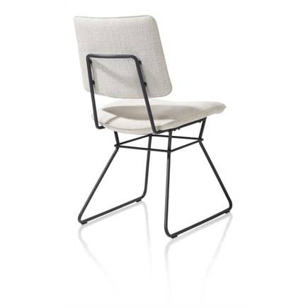 XOOON zwart frame - combi Vito / Nubucco met bies Nubucco