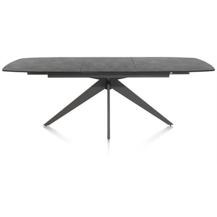 XOOON 180 (+ 60) x 90 cm - keramiek op glas Antraciet