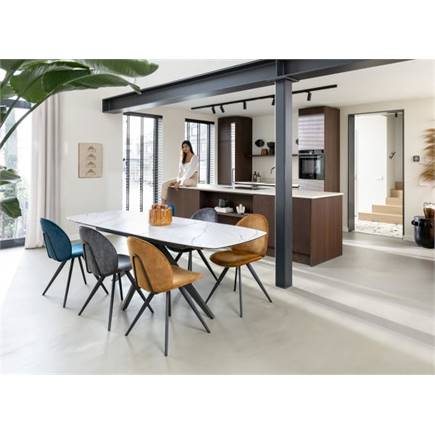 XOOON 180 (+ 60) x 90 cm - keramiek op glas Wit