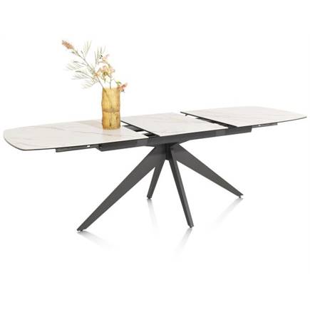 XOOON 180 (+ 60) x 90 cm - keramiek op glas Wit