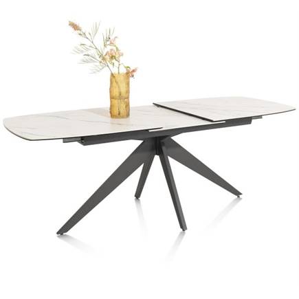 XOOON 180 (+ 60) x 90 cm - keramiek op glas Wit