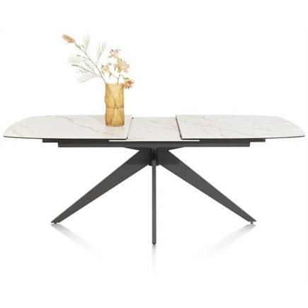 XOOON 180 (+ 60) x 90 cm - keramiek op glas Wit