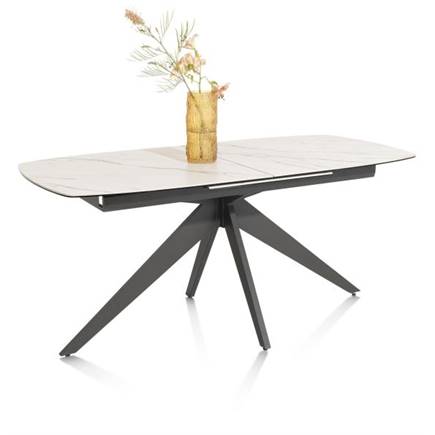XOOON 180 (+ 60) x 90 cm - keramiek op glas Wit