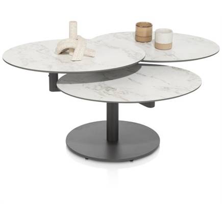 XOOON draaibaar - ca. 100 x 100 cm (3 bladen rond)