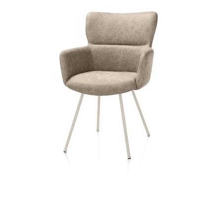 XOOON 4-pootjes creme - stof Oregon Beige