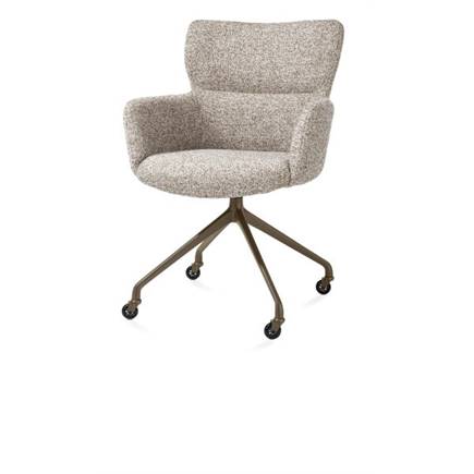 XOOON wielen - alu frame in steelbrown - stof Luton Koper