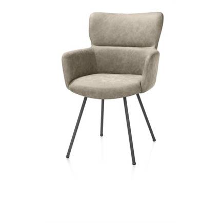 XOOON 4-pootjes graphiet - stof Oregon Beige