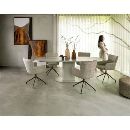 XOOON 4-pootjes graphiet - stof Oregon Beige