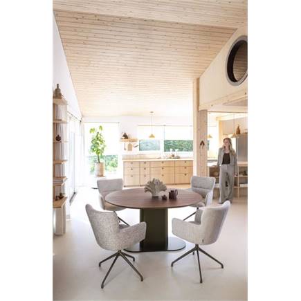 XOOON 4-pootjes graphiet - stof Oregon Beige