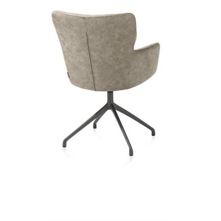 XOOON draaibaar - graphiet - stof Oregon Beige