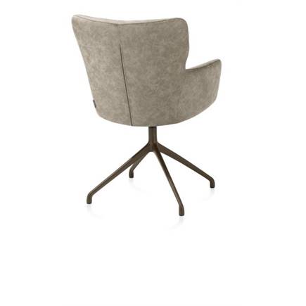XOOON draaibaar - steelbrown - stof Oregon Beige
