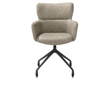 XOOON wielen - alu frame in rough off black - stof Oregon Beige