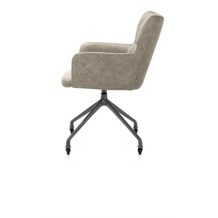 XOOON wielen - alu frame in graphiet - stof Oregon Beige