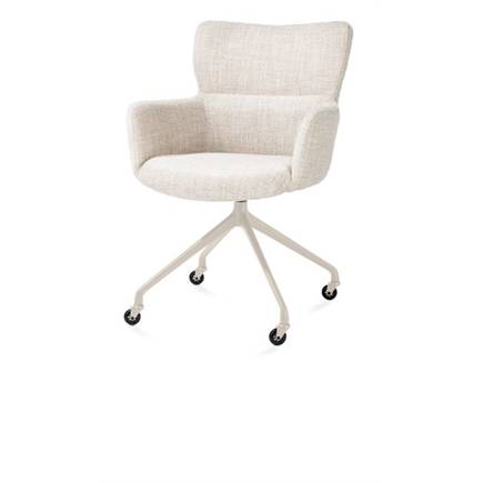 XOOON wielen - alu frame in creme - stof Luton Creme