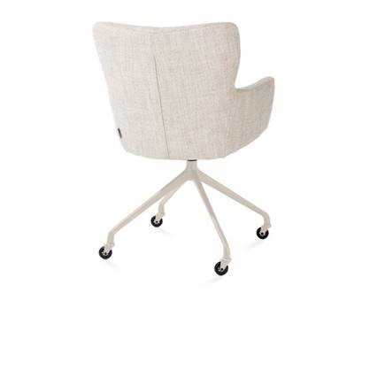 XOOON wielen - alu frame in creme - stof Luton Creme