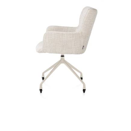 XOOON wielen - alu frame in creme - stof Luton Creme