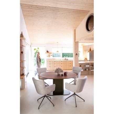 XOOON wielen - alu frame in creme - stof Luton Creme