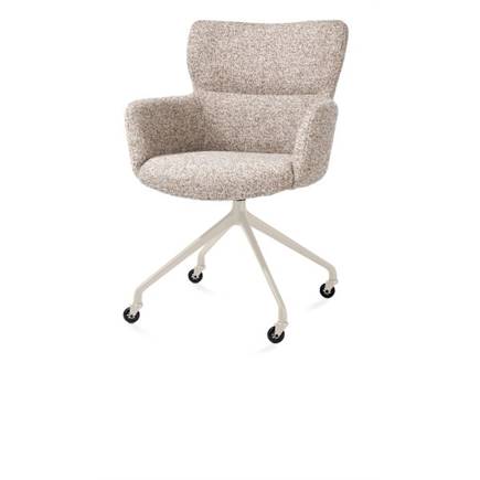 XOOON wielen - alu frame in creme - stof Luton Koper