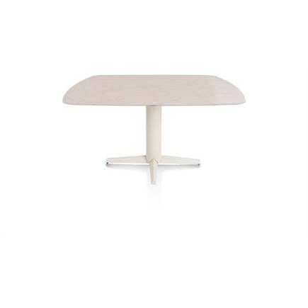 XOOON EETKAMERTAFEL OVAAL 150 X 105 CM. - CENTRALE POOT - CRÈME Light Sand