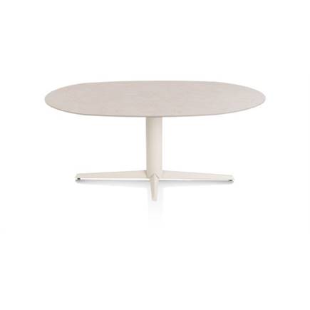 XOOON ELLIPS 180 X 105 CM. - CENTRALE POOT - CRÈME Light Sand