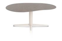 XOOON SALUTI eetkamertafel ORGANISCH 180 X 120 CM. - CENTRALE POOT - CRÈME Lava