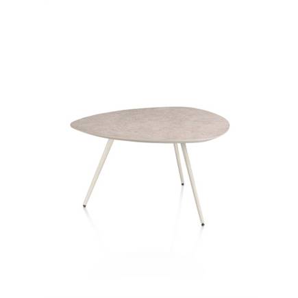 XOOON 68 x 68 cm - 3 pootjes - crème