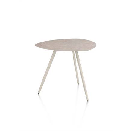 XOOON 53 x 53 cm - 3 pootjes - crème