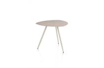 XOOON 53 x 53 cm - 3 pootjes - crème salontafel