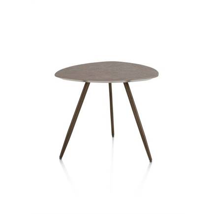 XOOON 53 x 53 cm - 3 pootjes - steelbrown