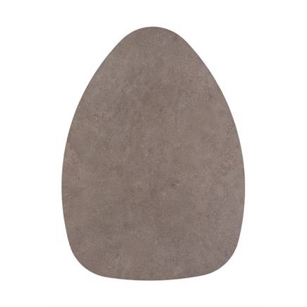 XOOON slontafel 110 x 80 cm - 3 pootjes - steelbrown