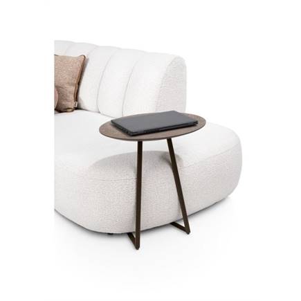 XOOON laptop tafeltje - steelbrown