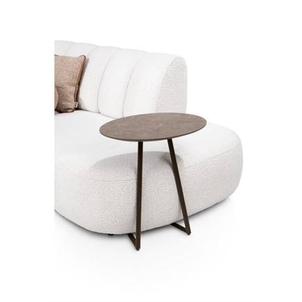 XOOON laptop tafeltje - steelbrown