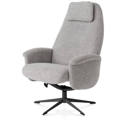 XOOON relax- incl. poef - graphiet frame