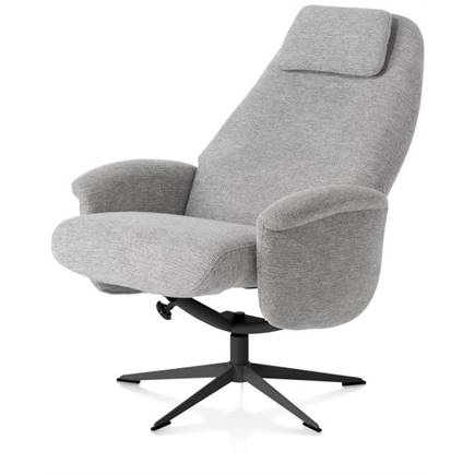 XOOON relax- incl. poef - graphiet frame